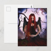 Dunkle Verzauberung Postkarte (Vorne/Hinten)