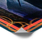 Dunkle Viktorianische Magie Poster (Ecke)