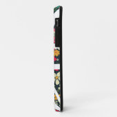 Dunkle Vintage-Rose-Union-Jack-Britische (UK) Flag Case-Mate iPhone Hülle (Hinten/Links)