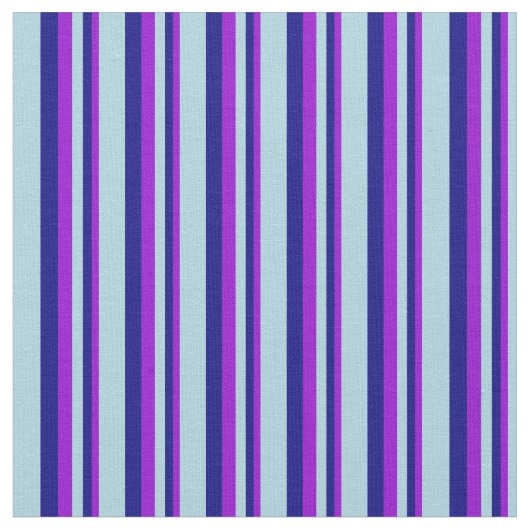 Dunkle Violette, blaues und hellblaues Muster Stoff (Nahaufnahme)