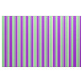 Dunkle Violette, hellgrüne Streifen und Muster aus Stoff (Fat Quarter (45,7 x 55,9 cm))