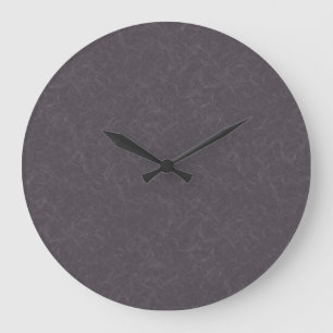 Dunkle violette texturierte Oberfläche mit wirbeln Große Wanduhr
