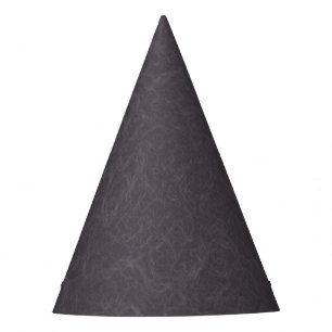 Dunkle violette texturierte Oberfläche mit wirbeln Partyhütchen