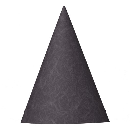Dunkle violette texturierte Oberfläche mit wirbeln Partyhütchen (Vorderseite)