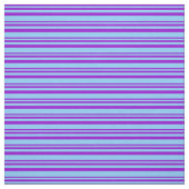 Dunkle Violette und hellblaue Streifen Stoff (Muster)