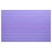 Dunkle Violette und hellblaue Streifen Stoff (Fat Quarter (45,7 x 55,9 cm))