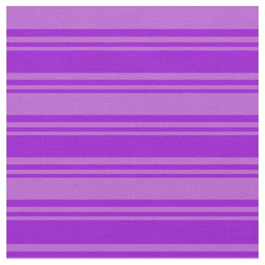 Dunkle violette und orchid farbige Linien Stoff (Nahaufnahme)