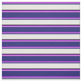 Dunkle Violette, Violet, Midnight Blue, White & Bl Stoff (Muster)