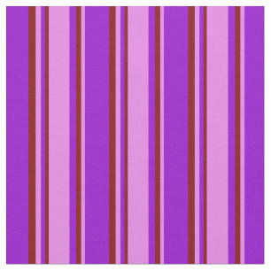 Dunkle Violette, Violett und marokkanische Streife Stoff