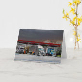 Dunkle Vision Vatertag Karte (Gelbe Blume)