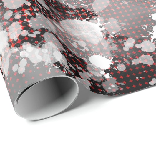 dunkle Vorbereitung Geschenkpapier (Rolleneckpunkt)