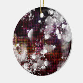 dunkle Vorbereitung Keramik Ornament (Links)