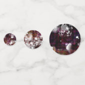 dunkle Vorbereitung Konfetti (Vorderseiten)