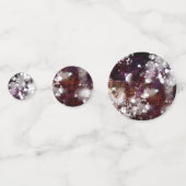 dunkle Vorbereitung Konfetti (Rückseiten)