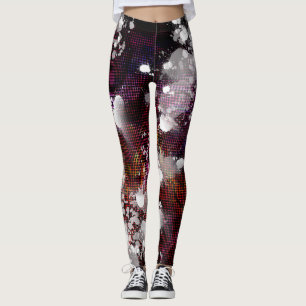 dunkle Vorbereitung Leggings