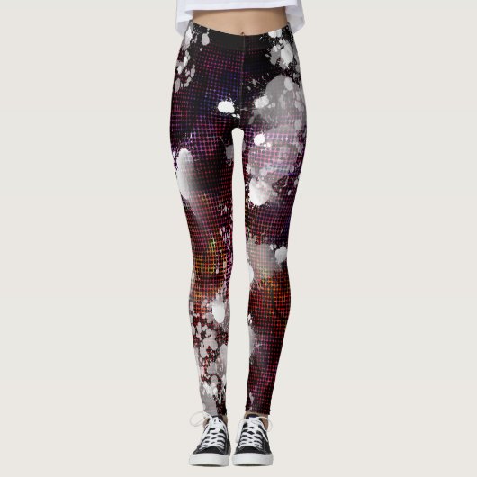 dunkle Vorbereitung Leggings (Vorderseite)