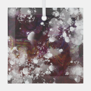 dunkle Vorbereitung Ornament Aus Glas