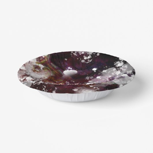 dunkle Vorbereitung Pappteller (Gewinkelt)