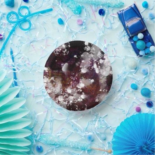 dunkle Vorbereitung Pappteller (Party)