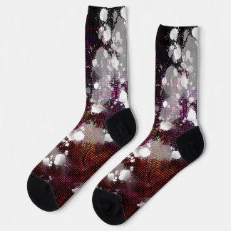 dunkle Vorbereitung Socken