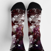 dunkle Vorbereitung Socken (Oben)