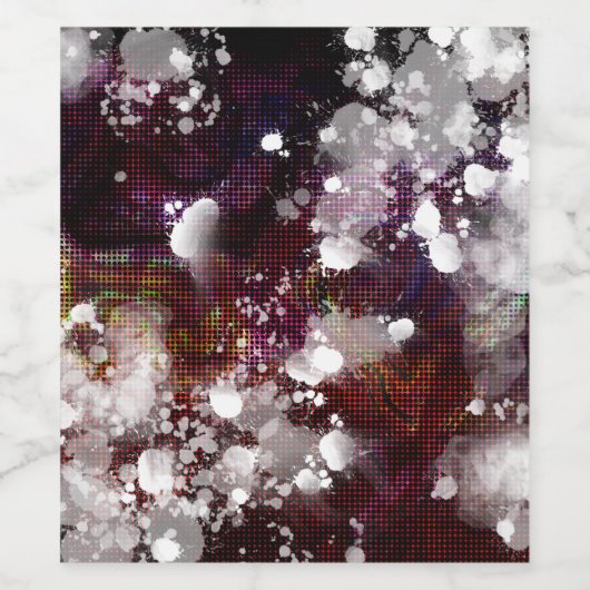 dunkle Vorbereitung Weinetikett (Einzelnes Label)