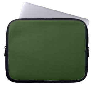 Dunkle Waldgrüne Laptoptasche Laptopschutzhülle