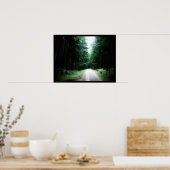 Dunkle Wege Poster (Küche)