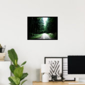 Dunkle Wege Poster (Heimbüro)