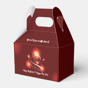 Dunkle Weihnachten Geschenkschachtel