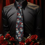 Dunkle Weihnachtsgotik Weihnachtsmänner Herren Got Krawatte<br><div class="desc">Entdecken Sie Ihre dunkle Seite und machen Sie ein Statement zu Weihnachten mit unserer gotischen Santa Skulls Men's Neck Tie. Diese besondere gotische Krawatte ist perfekt für Party im Büro, Ansammlungen mit Freunden oder sollten wir "Freunde" sagen. Auf einer gotischen Weihnachtsfeier können Sie Ihren einzigartigen Stil demonstrieren und damit ein...</div>