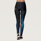 Dunkle Weihnachtszeit Leggings (Rückseite)