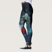 Dunkle Weihnachtszeit Leggings (Links)