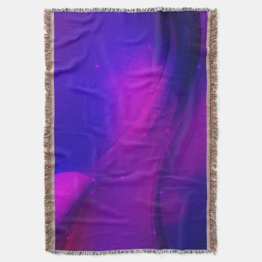 Dunkle Welle Decke (Vorderseite Vertikal)