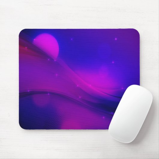 Dunkle Welle Mousepad (Mit Mouse)