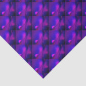 Dunkle Welle Seidenpapier (Ausschnitt)