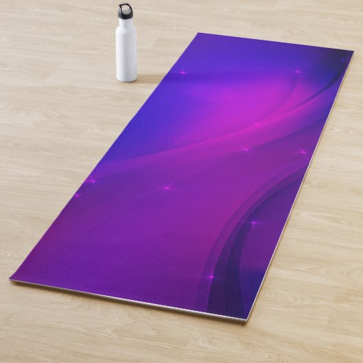 Dunkle Welle Yogamatte (Beispiel)