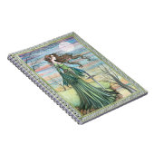 Dunkle Winde des Morgan Notizbuch Notizblock (Rechte Seite)