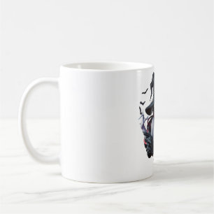 Dunkle Witz- und Fledermäuse-Tasse Kaffeetasse