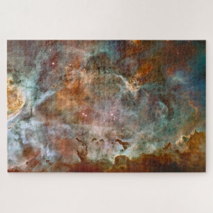 Dunkle Wolken des Carinanebels Hubble-Weltraumtele Puzzle