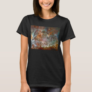 Dunkle Wolken des Carinanebels Hubble-Weltraumtele T-Shirt