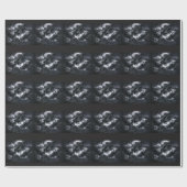 Dunkle Wolken Geschenkpapier (Flach)
