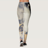 Dunkle Wolken Leggings (Rückseite)