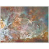 Dunkle Wolken von Carina Nebula Hubble Space Aufkleber (Vorderseite)