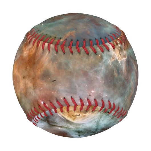 Dunkle Wolken von Carina Nebula Hubble Space Baseball (Vorderseite)