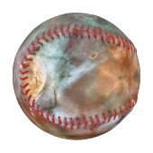 Dunkle Wolken von Carina Nebula Hubble Space Baseball (Vorderseite Links)