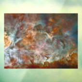 Dunkle Wolken von Carina Nebula Hubble Space Fensteraufkleber (Blatt 3)