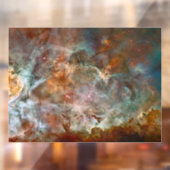 Dunkle Wolken von Carina Nebula Hubble Space Fensteraufkleber (Blatt 2)