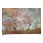 Dunkle Wolken von Carina Nebula Hubble Space Kissenbezug (Vorderseite-Rechts)