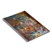 Dunkle Wolken von Carina Nebula Hubble Space Notizblock (Rechte Seite)